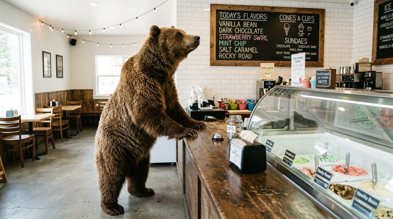 Bear Wants More Ice Cream