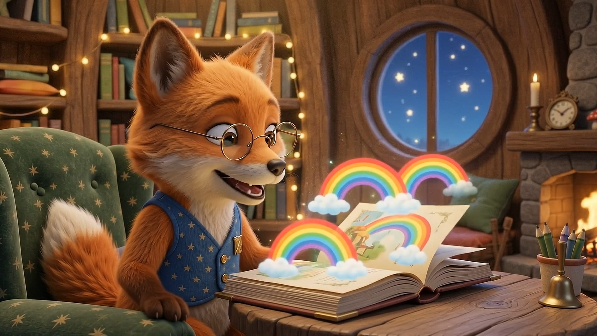 The Tiny Dragon Who Sneezed Rainbows