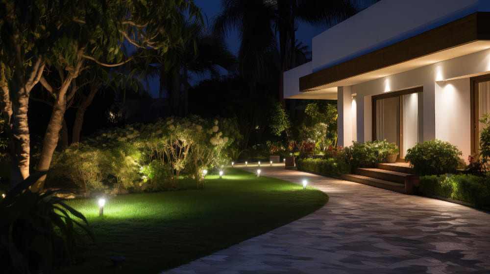 How Outdoor Lighting Improves Home Security