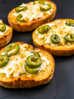 Easy Keto Jalapeño Cheese Bread
